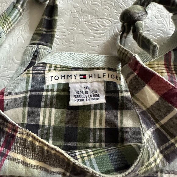 Tommy hilfiger multicolor plaid Sleevless Dress size 10 - Picture 6 of 6